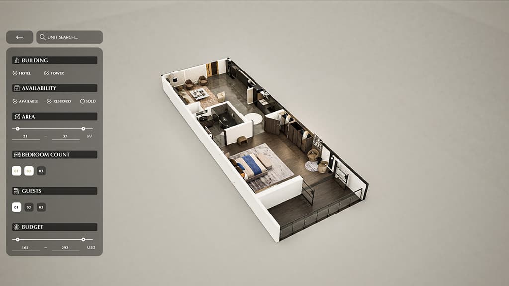 Real balcony perspectives